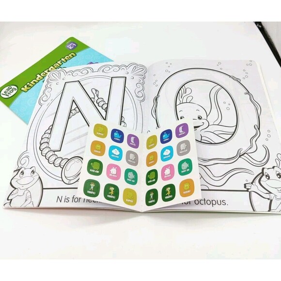 Leap Frog Lot Pre-K Color & Learn ABC & Kindergarten - 1st Grade Math Practice - Picture 4 of 5